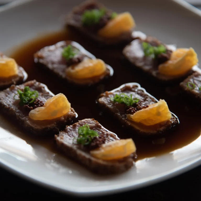 Tuna tataki with seared edges at Secret Tide beachfront restaurant in Tangalle